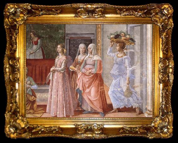 framed  Domenico Ghirlandaio John Dop feed, ta009-2